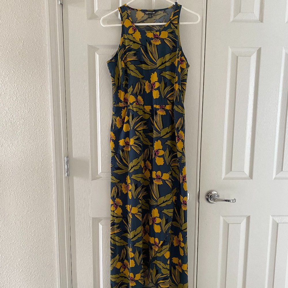 Toad & Co Midi faux wrap dress